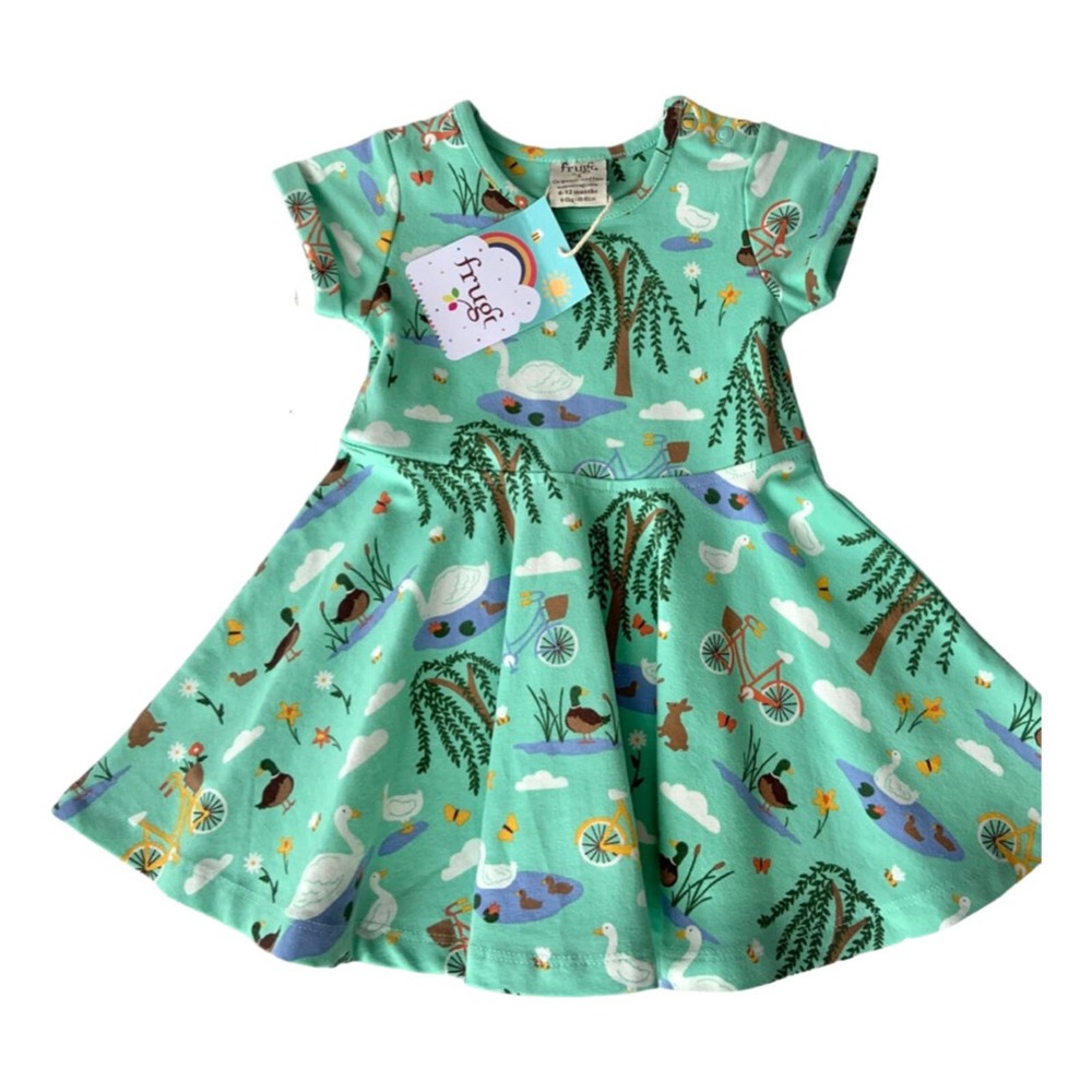 NEW Frugi 🌈 Organic Clothing Spring Skater Dress